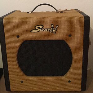 Swart STR Tremolo 5 Watt Class A Tweed Amp mit 12" Mojotone BV 30H, Reverb, Tremolo, 3-fach EQ Switch