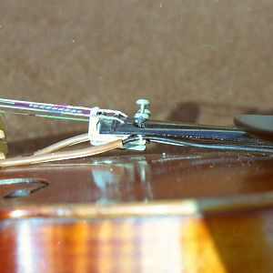 Akustische Geige mit K&K Twin Spot