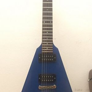 1983 Gibson Flying V - No Pickguard Model in Electric Blue