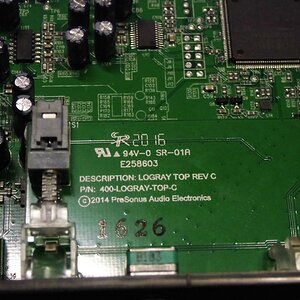 Beschriftung des PCBs