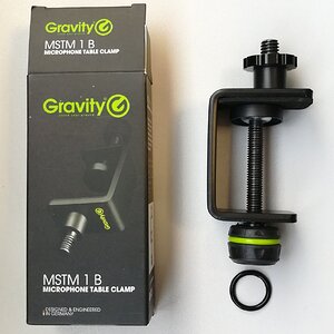 Gravity - Mikrofon Tischklemme MSTM 1 B