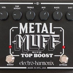 Electro-Harmonix Metal Muff with Top Boost