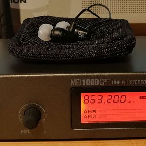 LD MEI-1000G2 beim Soundcheck