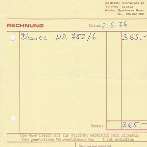 Rechnung
