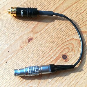 Sender-Adapter für Beyerdynamic mit Hicon 3,5mm-Buchse