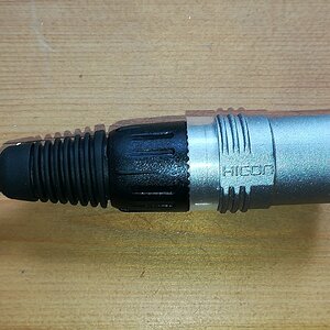 Hicon - Hi-X3CM XLR-Stecker