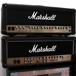 * Marshall 6100LM 30th Anniversary (Black)
* Marshall JCM 2000 TSL 60
* Mesa Boogie Dual Rectifier Solo