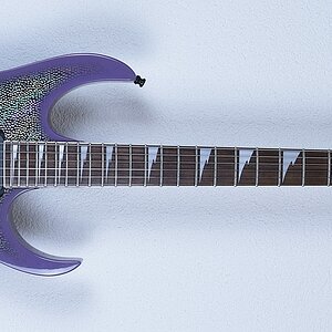 Ibanez RG760SNS Snakeskin/Lizard Sample (1988)