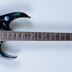 Ibanez Prestige RG2610EBK Black (2007) Captain Future Airbrush by Witti Design