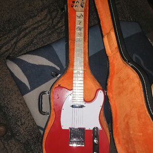 Telecaster rot