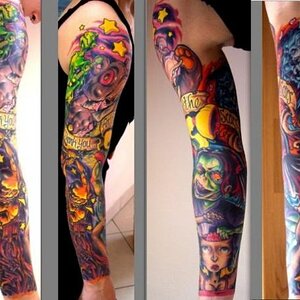 sleeve (tattoos, mein einziges laster!)
