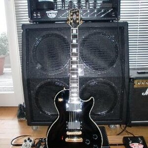 Epiphone Les Paul Custom mit EMG 81& 85