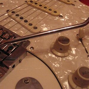 Schlagbrett, Tremolo und Regler