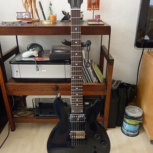 Gibson Les Paul Double Cutaway Studio Carved Mable Top Bj. 97