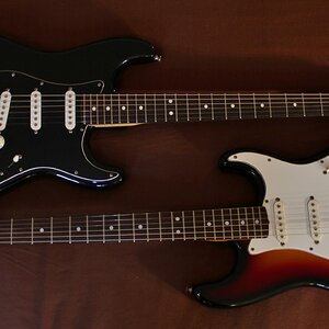 Stratocaster 65 NOS Custom Shop & Tokai Goldstar Bj. 84