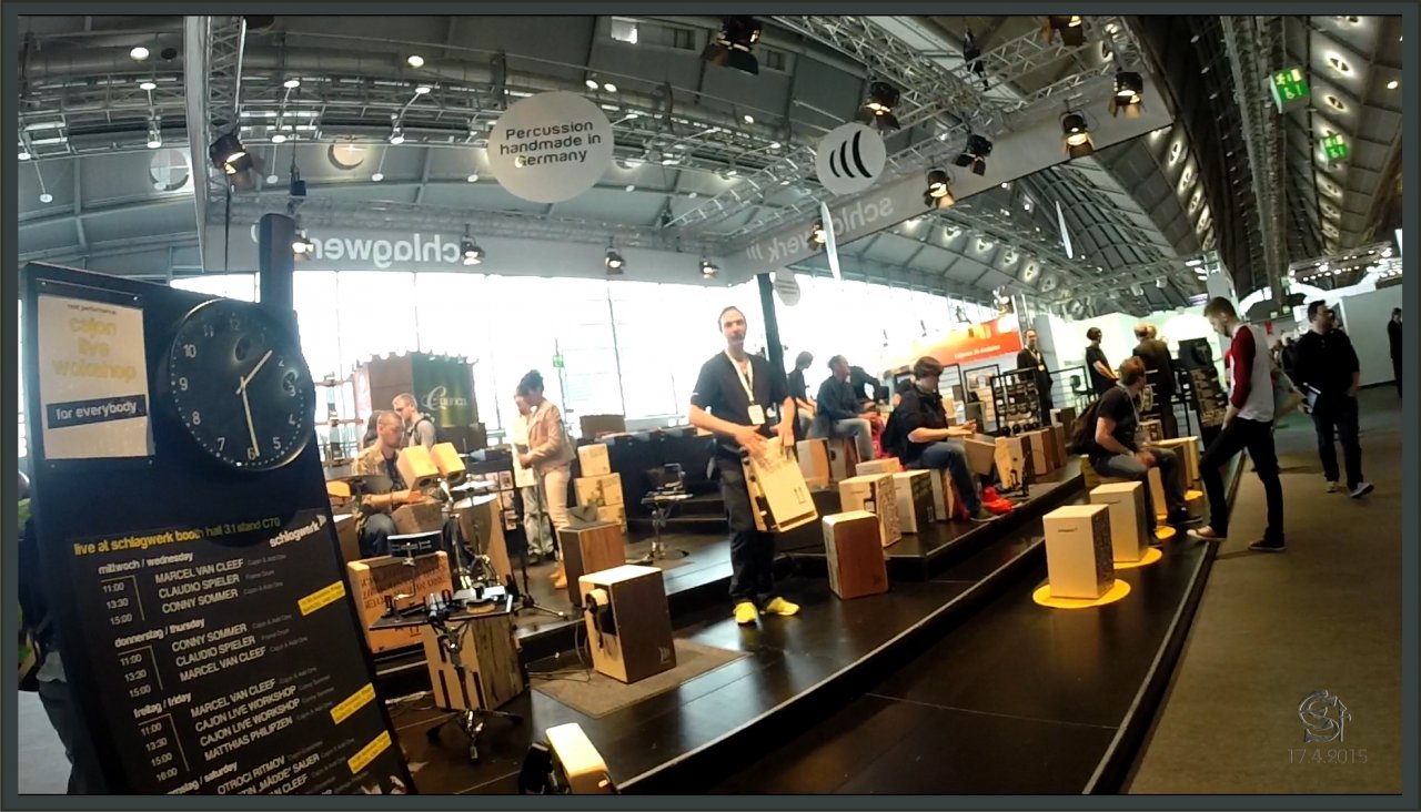 00251 0146 Musikmesse2015 Schlagwerk Cajones