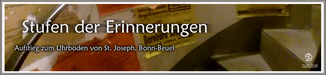 03-01 Banner 03 Stufen Erinnerungen - Wendeltreppe T1 St Joseph Bonn Beuel
