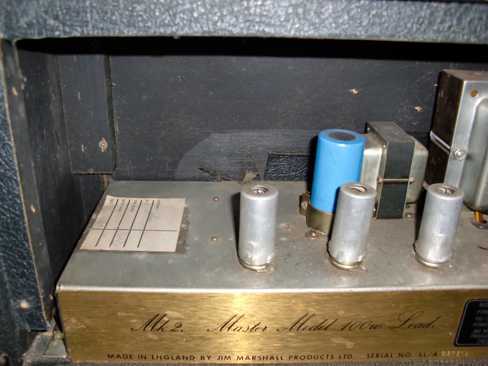 1979 Marshall JMP MKII 2203