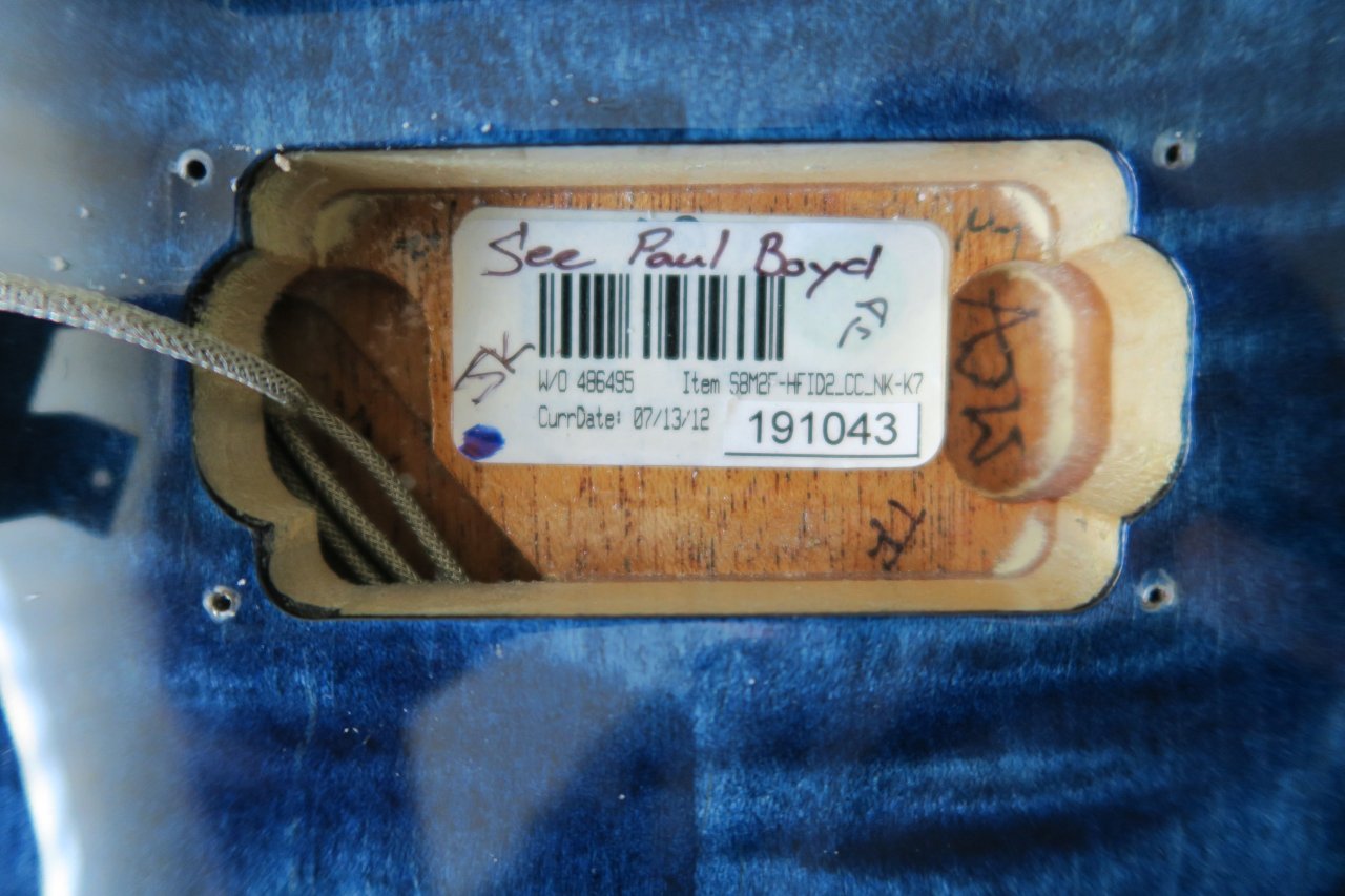2012 PRS Stripped 58 Bridge Cave