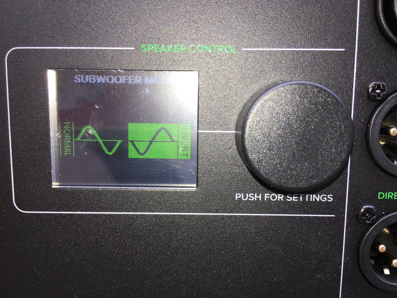 30 18S Subwoofer Mode