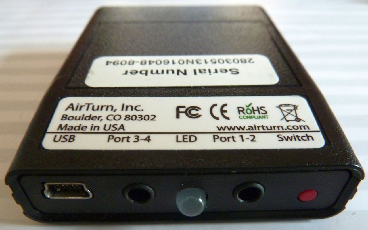 AirTurn BT-105 Bluetoothtastatur