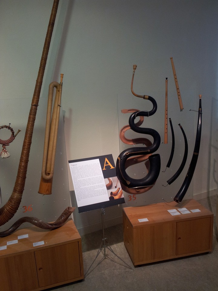 Alphörner, Serpent und Zinken