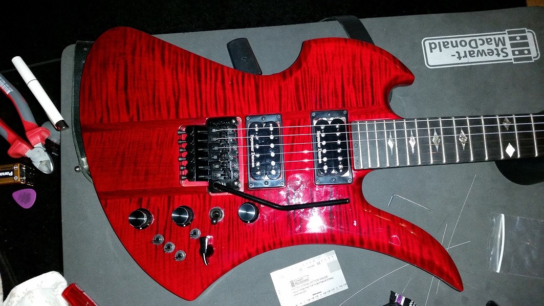B.C. Rich Custom Shop Mockingbird SL #29082
