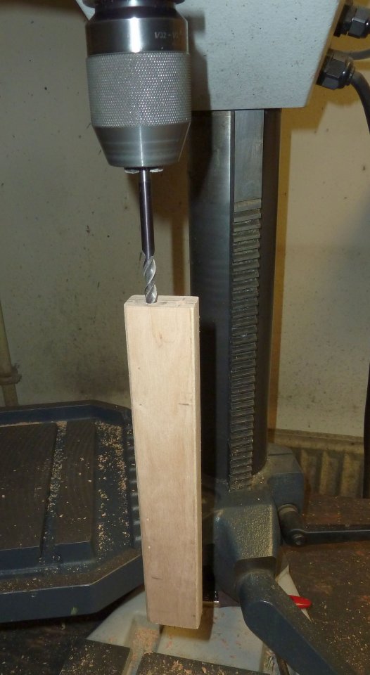 Bohren der Zuleitungsbohrungen