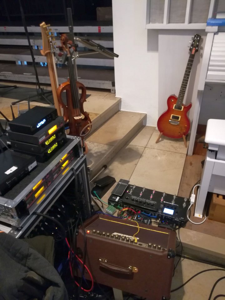 Bühnensetup Kindermusical Paulus