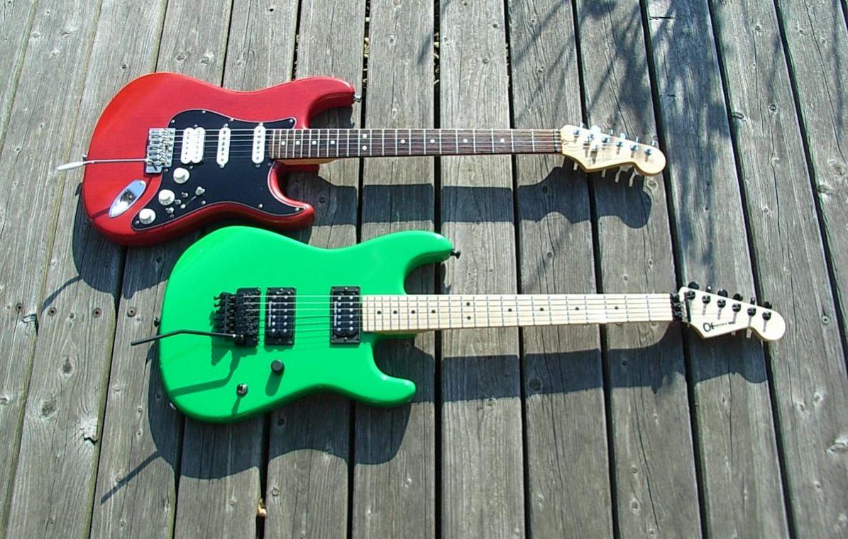 Charvel + Strat
