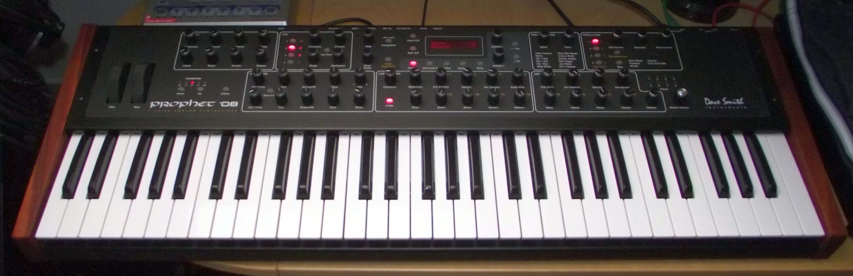 DSI Prophet 08, mein polyphon-analoger Traum. 02406