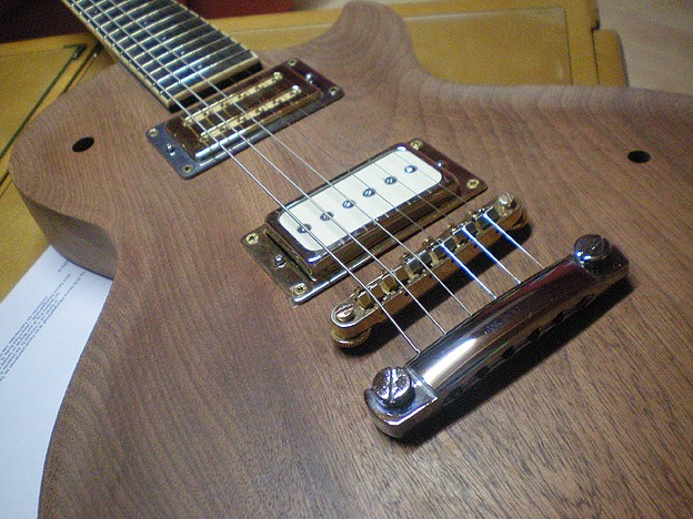 Eigenbau: Les Paul Special mit Deckenwölbung, 635 mm Mensur