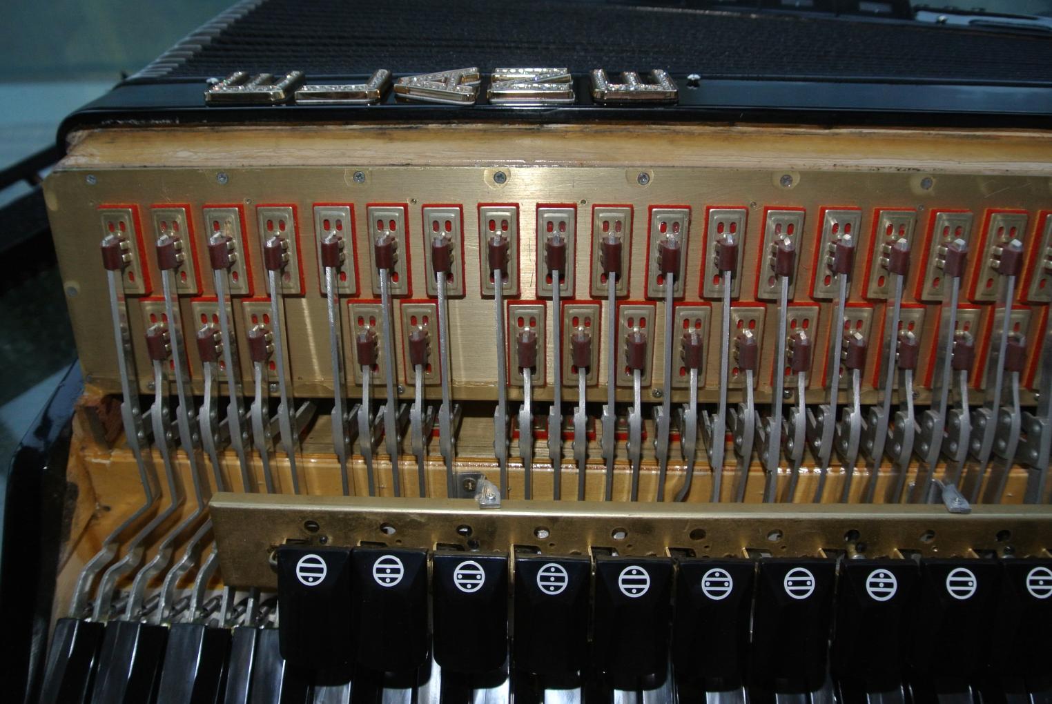 Elane Akkordeon - 4 Stimmig mit 2 Stimmen im Cassotto -
100% Tipo A Mano Stimmzungen von CAGNONI