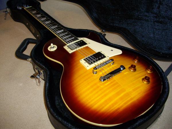 Epiphone Les Paul Standard, getigerte Deckenmaserung