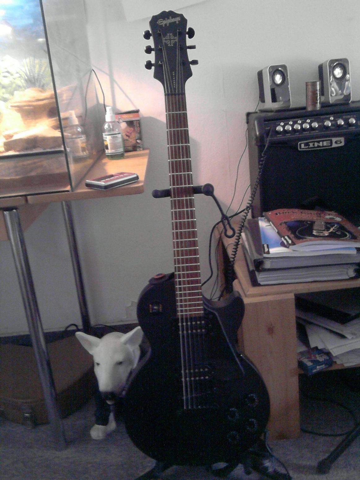 Epiphone LesPaul Studio PitchBlack 
Spyder´s Heiligtum