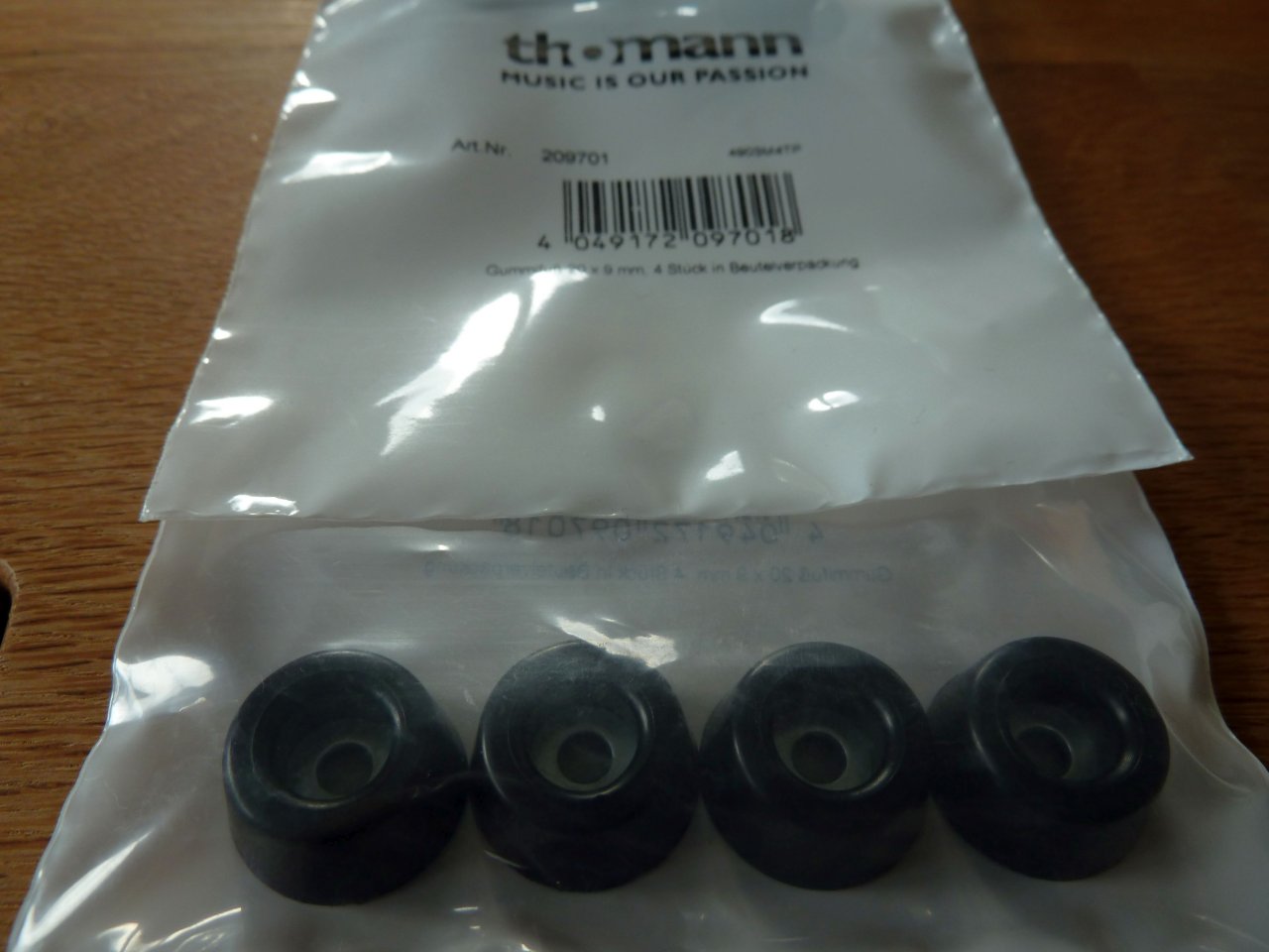 Ersatzgummifüße Thomann 209701