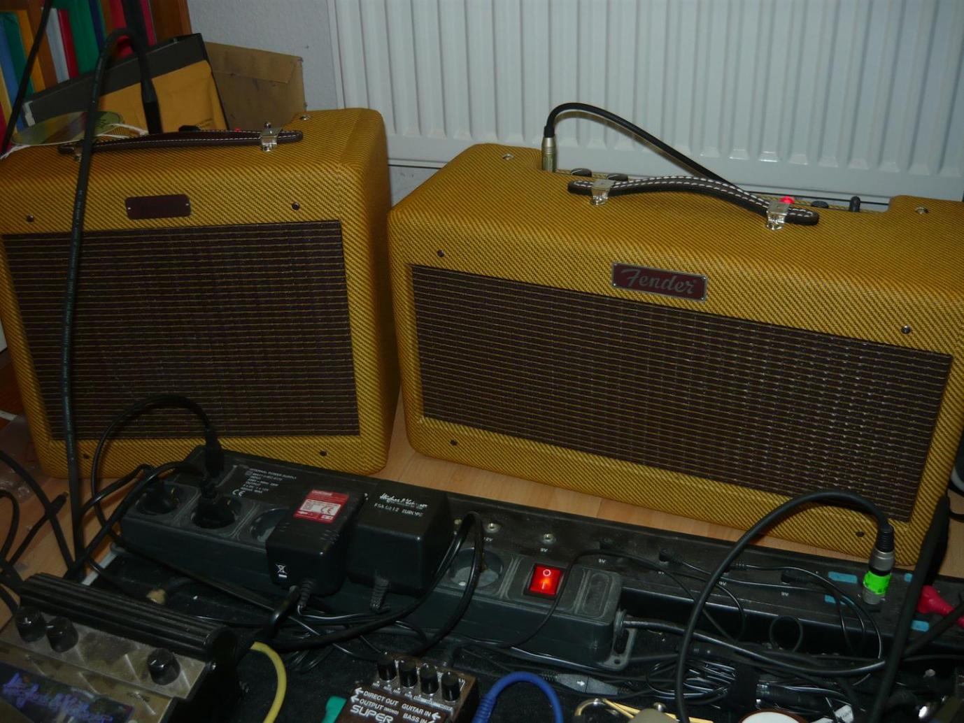 Fender 57 Champ und Fender 63 Tube Reverb