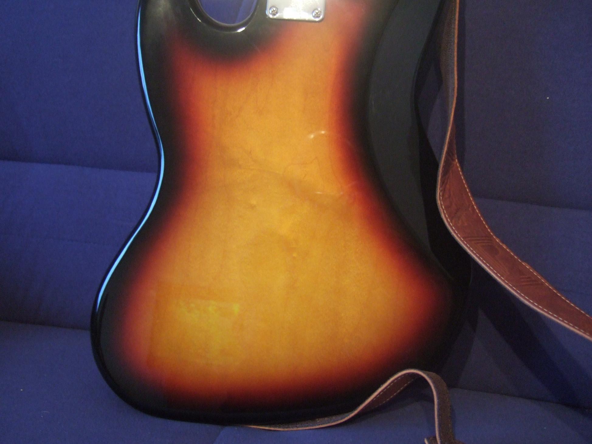 Fender Mex 2009 von hinten