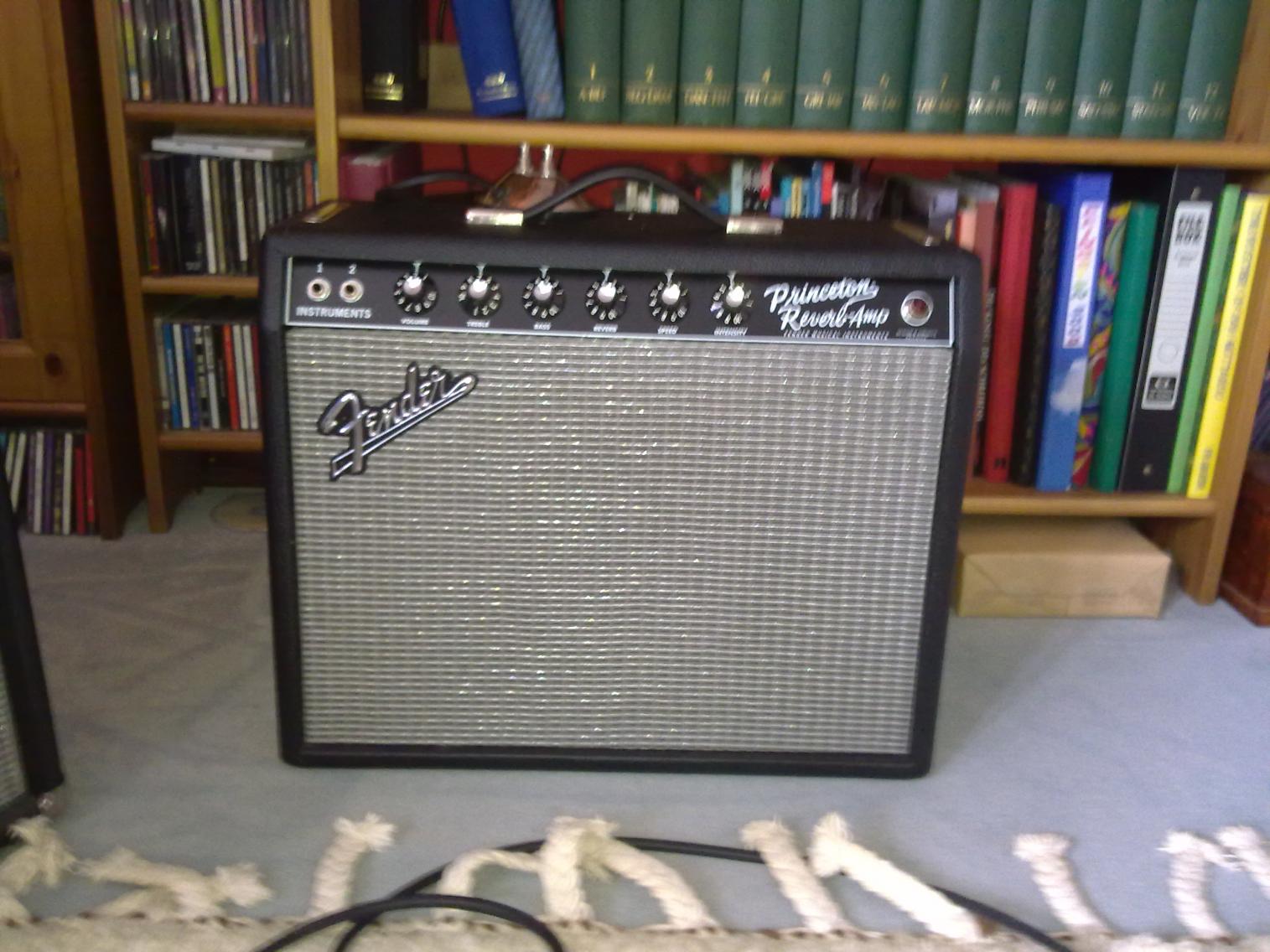 Fender Princeton Reverb Reissue

Sehr feines Teil, klassischer Fender Ton. Traum Reverb und Tremolo.

Trotzdem nutze ich oft den PRRI, der ist etwas mittiger