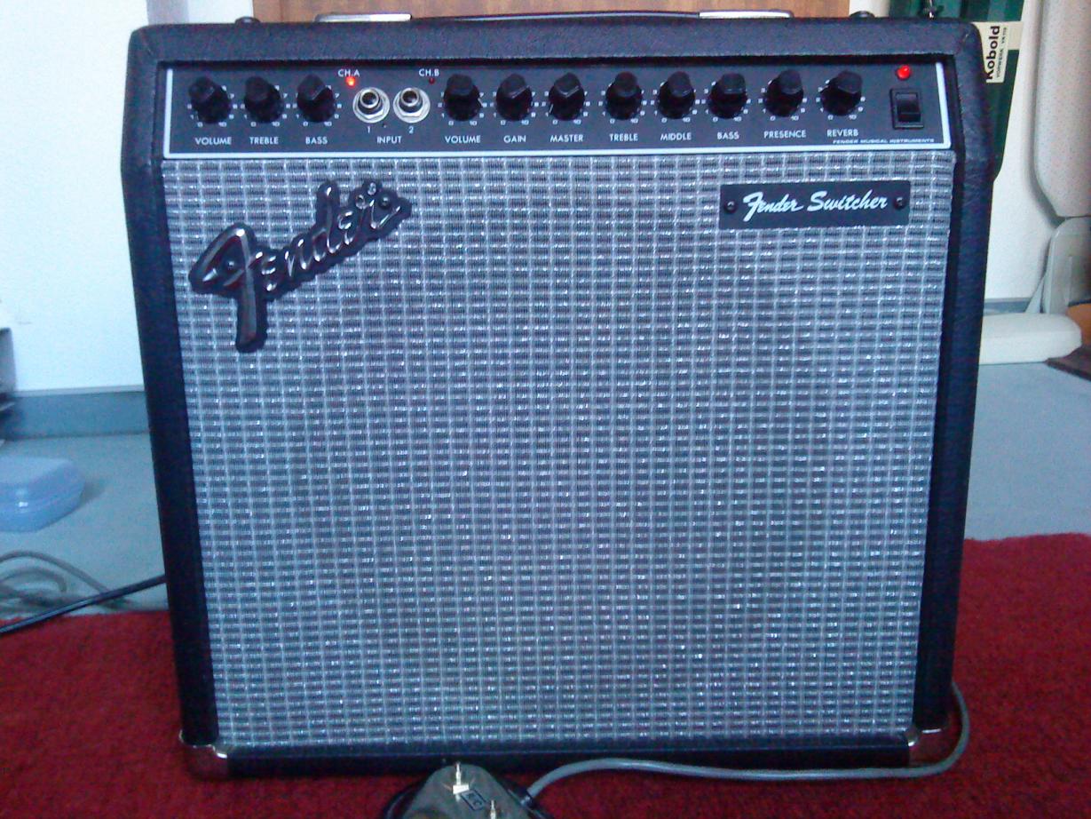 Fender Sidekick

ganz guter  Transistor Amp 
aber halt Transe und weg