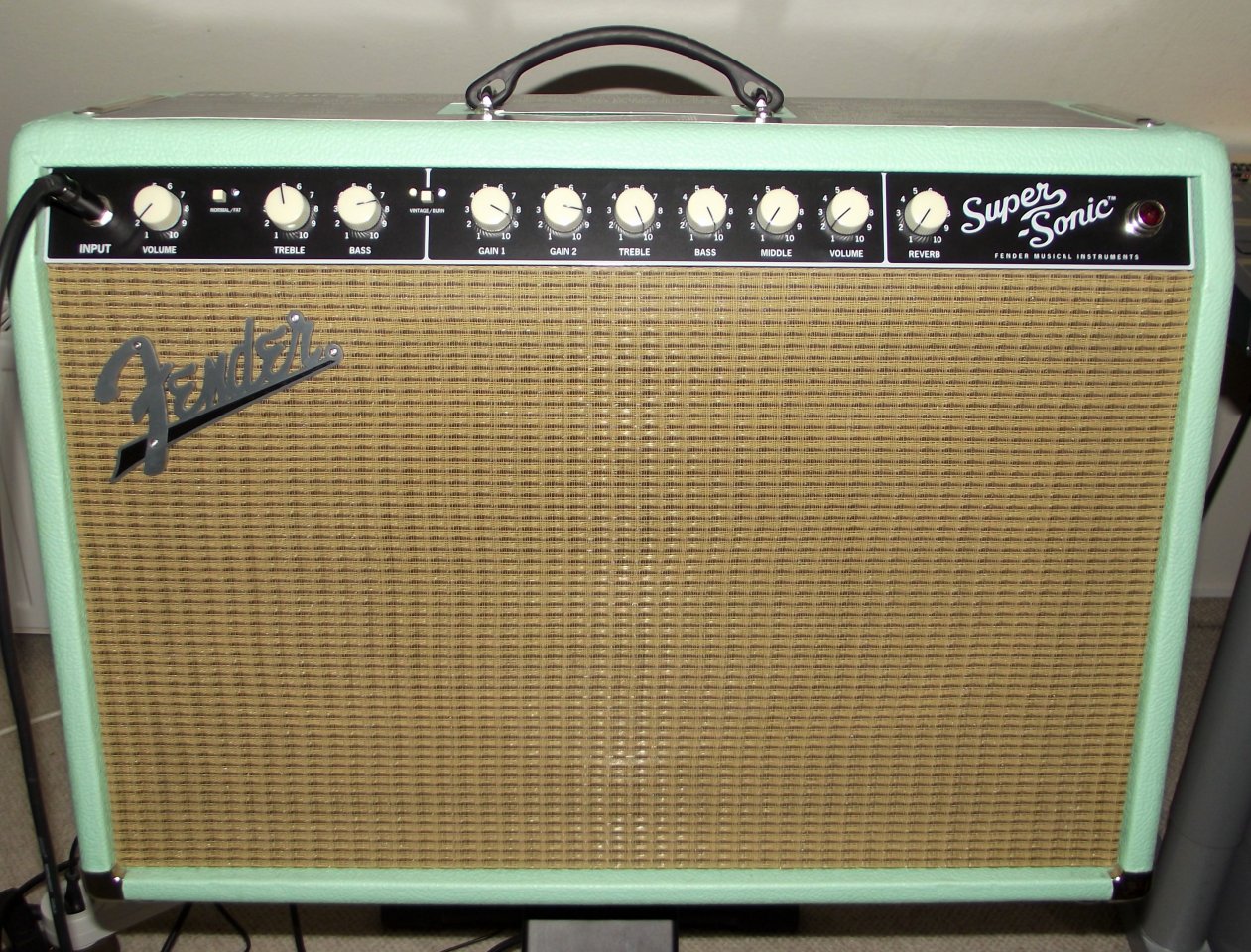 Fender Super Sonic 22 Limited Edition Surf Green