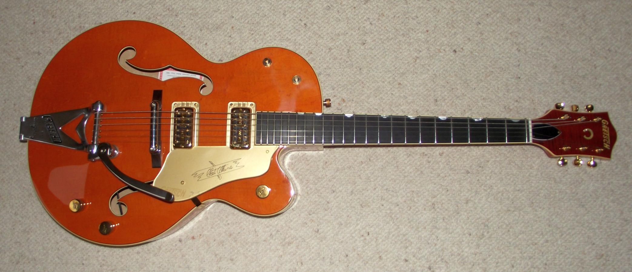 G6120-1959 Chet Atkins mit HS Filtertrons, meine zweite "richtig teure" Gitarre. Ein Traum. JT09093950
