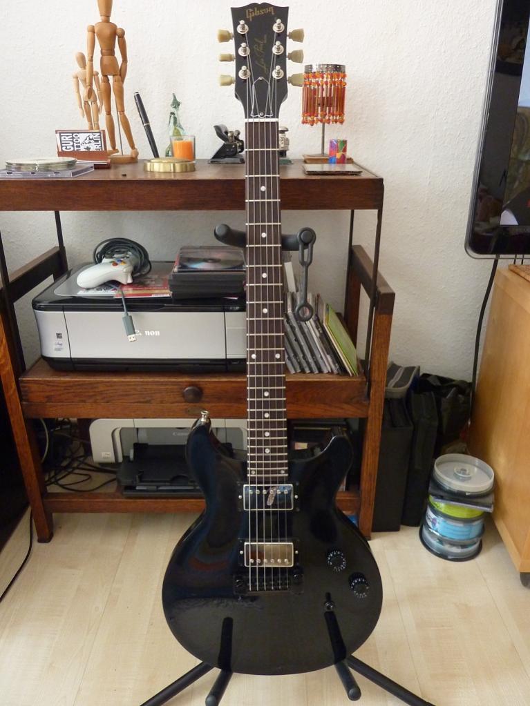 Gibson Les Paul Double Cutaway Studio Carved Mable Top Bj. 97