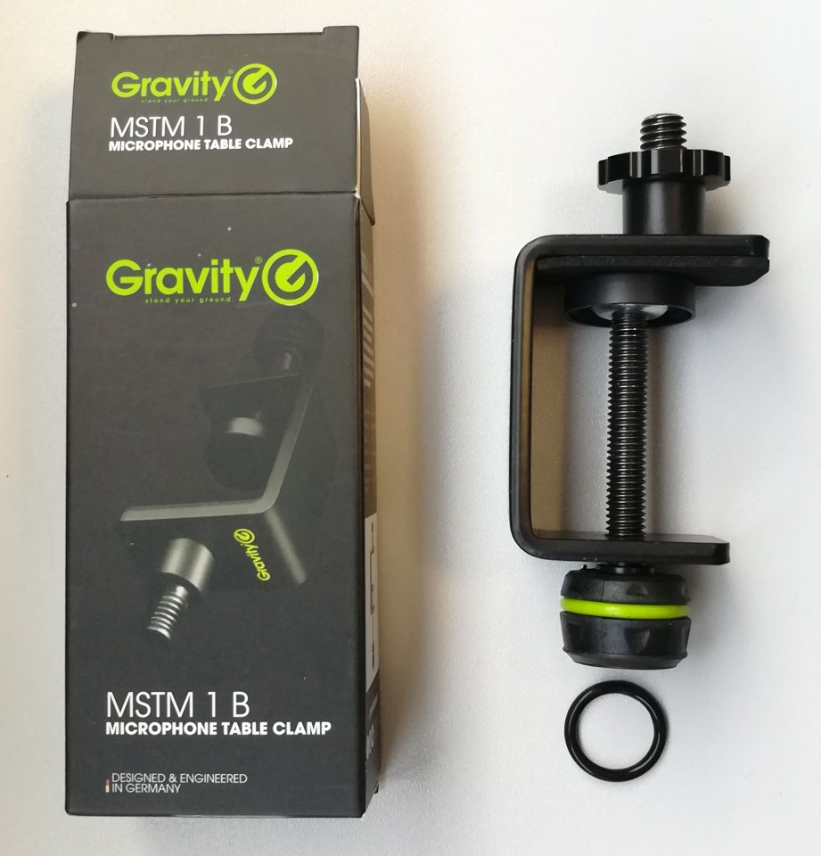 Gravity - Mikrofon Tischklemme MSTM 1 B