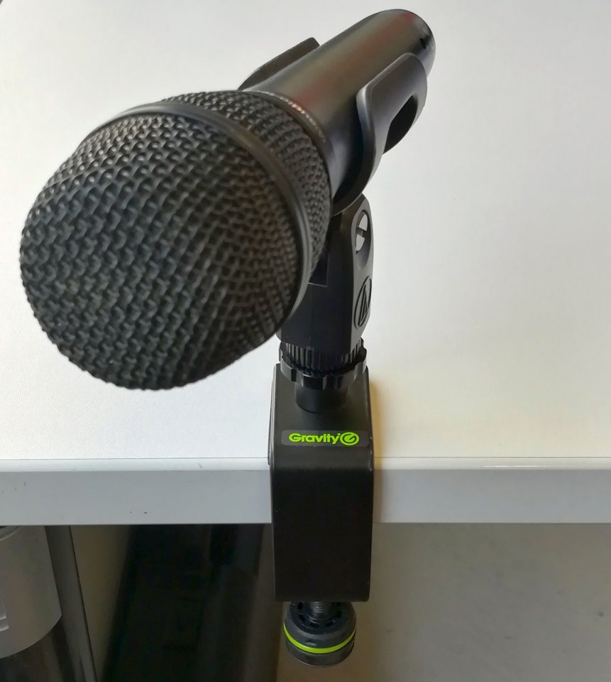 Gravity - Mikrofon Tischklemme MSTM 1 B