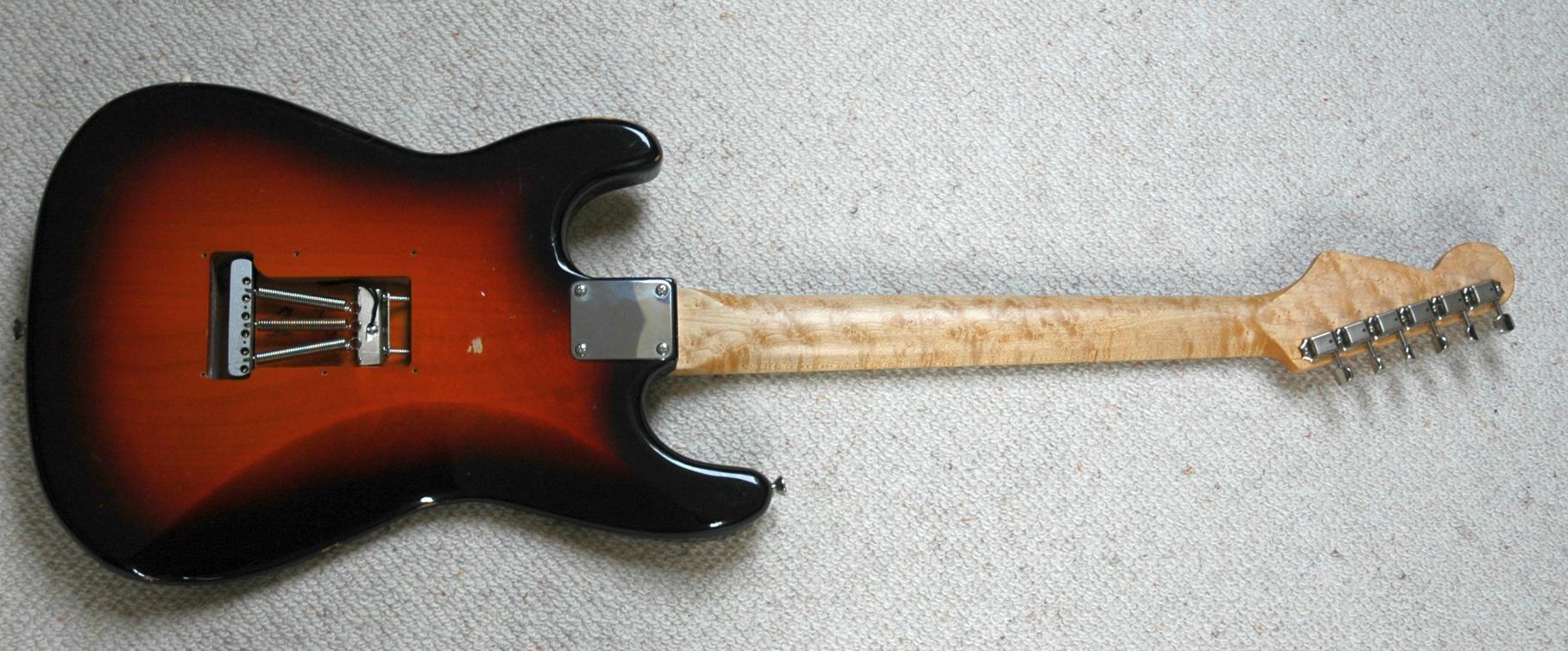 Haar 63 Stratocaster Rückseite.