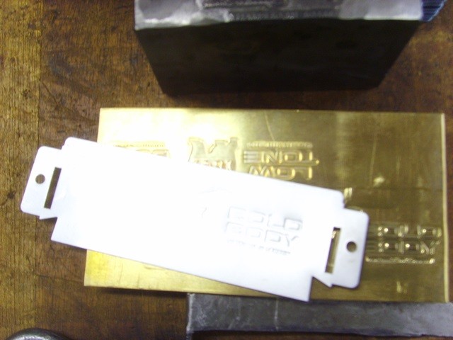 Handgeprägter Harpdeckel