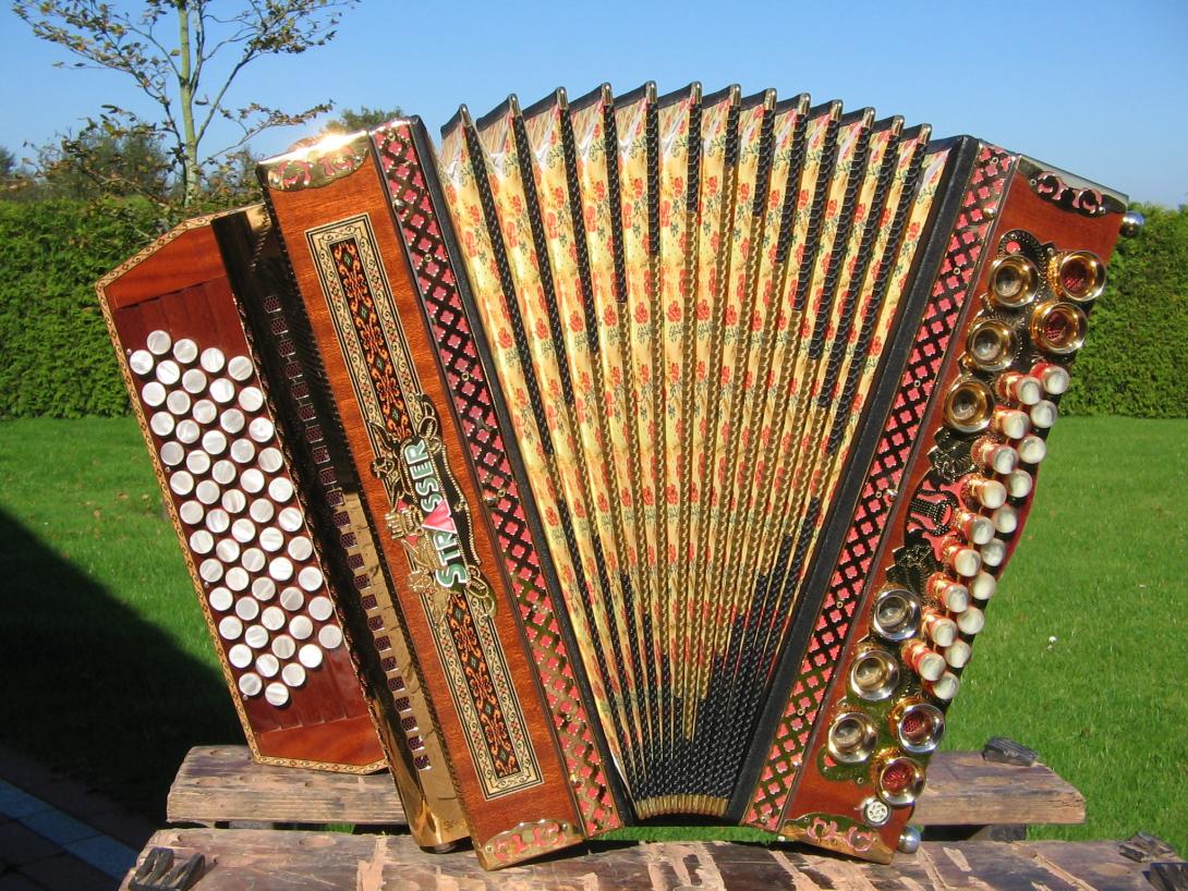 Handharmonika Strasser 5 reihig, DGCFB 013