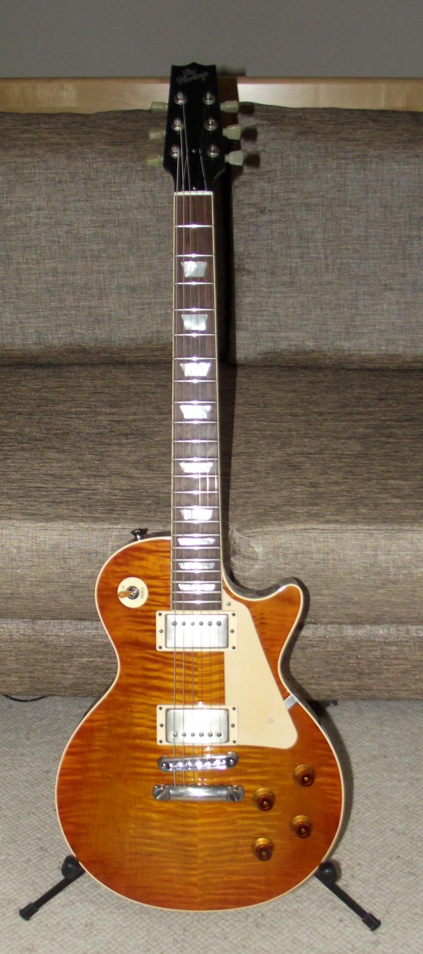 Heritage H150 Light Aged mit Seymour Duncan Antiquities, CTS Pots, NOS Oil Caps. AD 27401, 4,1 kg mit Twang und Sustain!