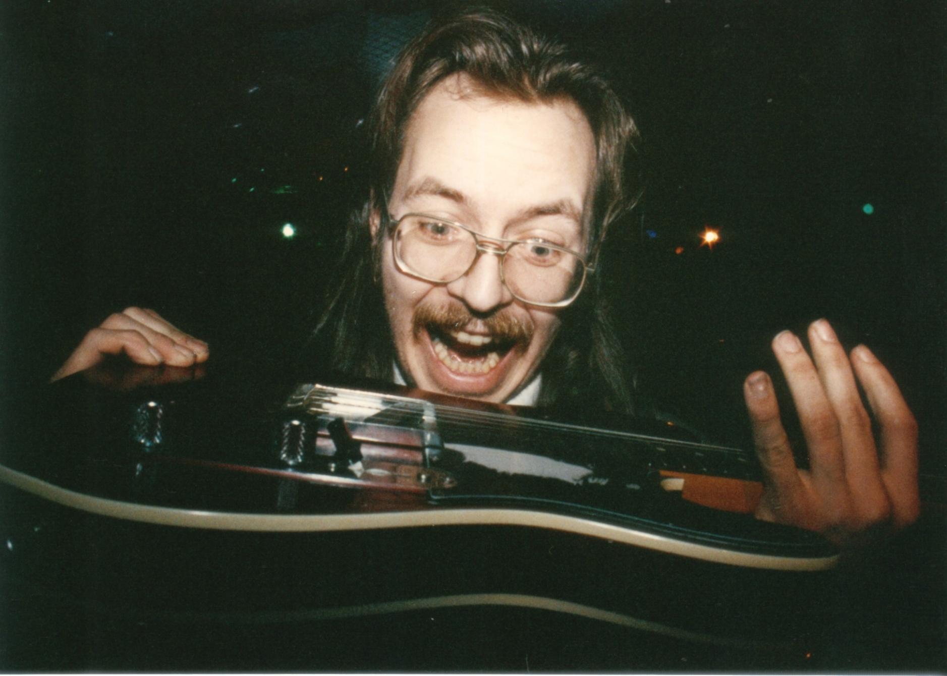 Jogi (Lead Guitar/DirtyWork) @ Club Frösch Gig 1989 Hannover DE